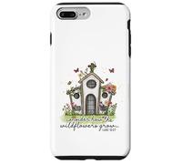 Christian Wildflowers Grow Church Luke 12:27 Scripture Case for iPhone 7 Plus/8 Plus