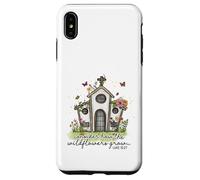 Christian Wildflowers Grow Church Luke 12:27 Scripture Case for iPhone XS Max