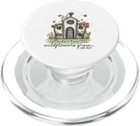 Christian Wildflowers Grow Church Luke 12:27 Scripture PopSockets PopGrip for MagSafe