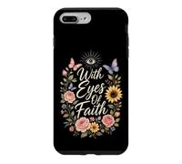 Christian With Eyes Of Faith Floral Gift Case for iPhone 7 Plus/8 Plus