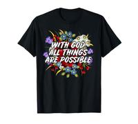 Christian - With God All Things Are Possible T-Shirt