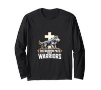 Christian Wolf Faith Path Men Long Sleeve T-Shirt