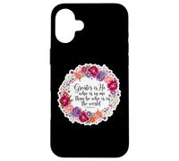Christian Woman Bible Verse Jesus Greater Is He Who Is In Me Case for iPhone 16 Plus