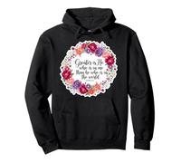Christian Woman Bible Verse Jesus Greater Is He Who Is In Me Pullover Hoodie