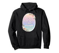 Christian Woman Verse The Joy Of The Lord Is Your Strength Pullover Hoodie