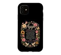 Christian Women 1 Corinthians 13:4-8 Charity Never Faileth Case for iPhone 11