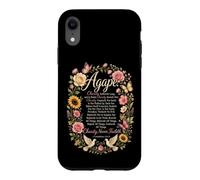Christian Women 1 Corinthians 13:4-8 Charity Never Faileth Case for iPhone XR