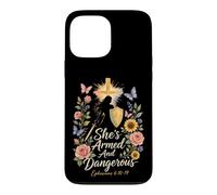 Christian Women She's Armed And Dangerous Faith Gift Case for iPhone 13 Pro Max