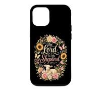 Christian Women The Lord Is My Shepherd Psalm 23:1 Floral Case for iPhone 12/12 Pro