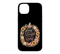 Christian Women The Lord Is My Strength And My Song Case for iPhone 14 Plus