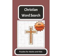 Christian Word Search Puzzle Book: Word Searches with easy to read print about Christians, The Bible, Inspiration and More | 6x9 inches, 110 pages | ... for Vacations, Holidays and Free Times