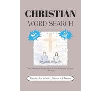 Christian Word Search Puzzle Book: Word Searches with Easy to Read Print about the Bible, Jesus, Christianity and More | 6x9 inches, 110 pages | 50+ ... Gift for Vacations, Holidays and Free Times