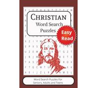 Christian Word Search Puzzles: Word search puzzles for seniors, adults and teens