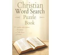 Christian Word Search: Word Search Puzzles for Christians | Help Calm the Mind, Relax, and Focus | 6x9 Inches, 110 Pages | 50+ Puzzles | Solutions Included