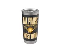 Christian Worship All Praise Raised Hands Almighty God Stainless Steel Insulated Tumbler