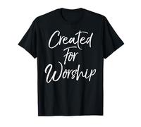 Christian Worship Leader Gift Praise Created for Worship T-Shirt