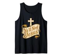 Christian Ya'll Need Jesus Southern Faith Gift Tank Top