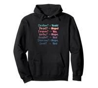 Christian Yeah Yes Nope God Faith Jesus Pullover Hoodie