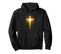 Christian Yellow Cross Pullover Hoodie