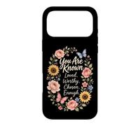 Christian You Are Known Loved Worthy Chosen Enough Case for iPhone 17 Pro Max
