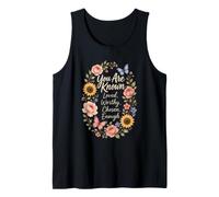 Christian You are Known Loved Worthy Chosen Enough Tank Top