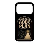Christian Your Plan God's Plan Isaiah 55:8-9 Gift Case for iPhone 17 Pro