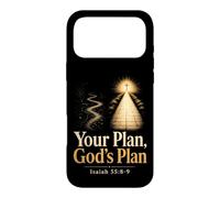 Christian Your Plan God's Plan Isaiah 55:8-9 Gift Case for iPhone 17 Pro Max