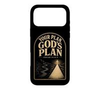 Christian Your Plan God's Plan Isaiah 55:8-9 Gift Case for iPhone 17 Pro Max