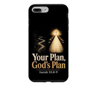 Christian Your Plan God's Plan Isaiah 55:8-9 Gift Case for iPhone 7 Plus/8 Plus