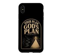 Christian Your Plan God's Plan Isaiah 55:8-9 Gift Case for iPhone XS Max