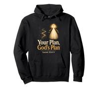 Christian Your Plan God's Plan Isaiah 55:8-9 Gift Pullover Hoodie