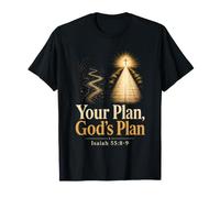 Christian Your Plan God's Plan Isaiah 55:8-9 Gift T-Shirt