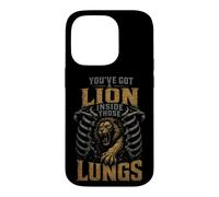 Christian You've Got A Lion Inside Those Lungs Gift Case for iPhone 14 Pro