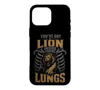 Christian You've Got A Lion Inside Those Lungs Gift Case for iPhone 16 Pro Max