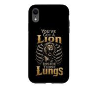 Christian You've Got A Lion Inside Those Lungs Gift Case for iPhone XR