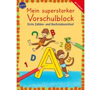 Christiane Krap Erste Zahlen- und Buchstabenrätsel: Mein superstarke (Paperback)