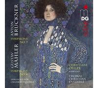 Christiane Oelze; Thomas Christian Ensemble - Bruckner: Sym No 7/ Mahler Sym No 4 (Chamber Version)