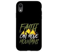 Christianity Faith Can Move Mountains Religion Christian Case for iPhone XR