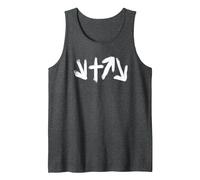 Christianity Gift He Came Died Rose Will Come Again Tank Top, Men, Dark Heather Grey, S