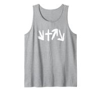 Christianity Gift He Came Died Rose Will Come Again Tank Top, Men, Heather Grey, S