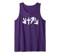 Christianity Gift He Came Died Rose Will Come Again Tank Top, Men, Purple, M