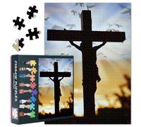 Christianity Jigsaw Puzzles Jesus Christ on The Cross Puzzles for Adults