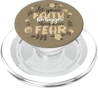 Christianity Let Faith Be Bigger Than Fear Christian PopSockets PopGrip for MagSafe