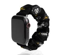 Christianity Lion of Judah Scrunchie Watch Bands Soft Elastic Replacement Wristband Compatible with Apple Watch 42mm/44mm