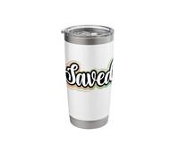 Christianity Saved by Jesus Christian Stainless Steel Insulated Tumbler