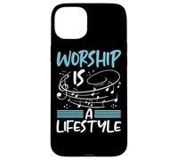Christianity Worship is a Lifestyle Music Notes Christian Case for iPhone 15 Plus