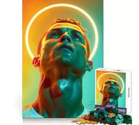 Christiano Ronaldo Glory Jigsaw Puzzle for Teenagers 1000 Pieces Logic Play Sharp Cut Family Enjoyable (38x26cm)