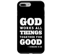 Christians Motivational Romans Bible Verse Typography Art Case for iPhone 7 Plus/8 Plus