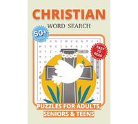 Christians Word Search Puzzle Book: Word Searches with Easy to Read Print about Christianity, Faith, Bible, Spirituality, and more | 6x9 inches, 110 ... Gift for Vacations, Holidays and Free Times