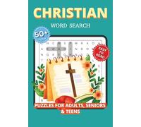 Christians Word Search Puzzle Book: Word Searches with Easy to Read Print about Scripture, Prayer, Worship, and more | 6x9 inches, 110 pages | 50+ Puzzles ... Great for Quiet Time and Devotion